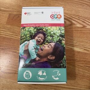 Infant CPR Anytime Kit - complete set open box